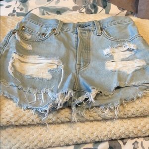 Jean shorts